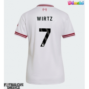 Liverpool Florian Wirtz #7 Dámské Venkovní Dres 2026-27 Krátký Rukáv